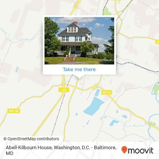 Abell-Kilbourn House map