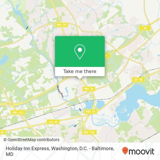 Holiday Inn Express map