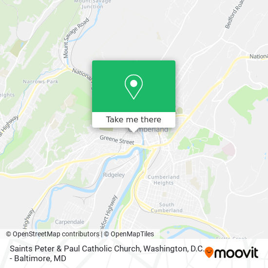 Mapa de Saints Peter & Paul Catholic Church