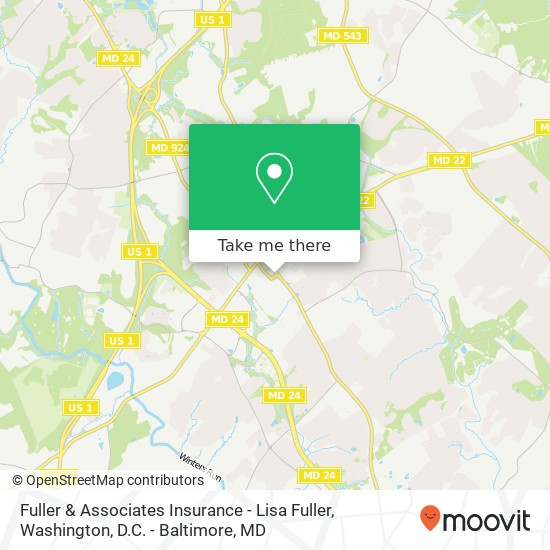 Mapa de Fuller & Associates Insurance - Lisa Fuller
