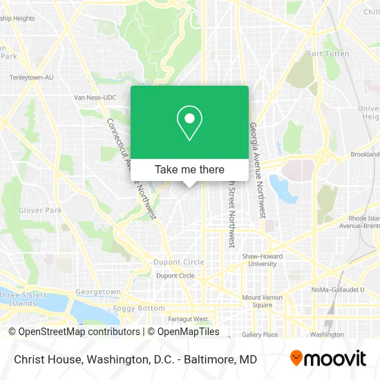 Christ House map