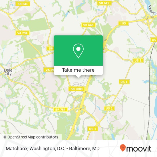 Mapa de Matchbox