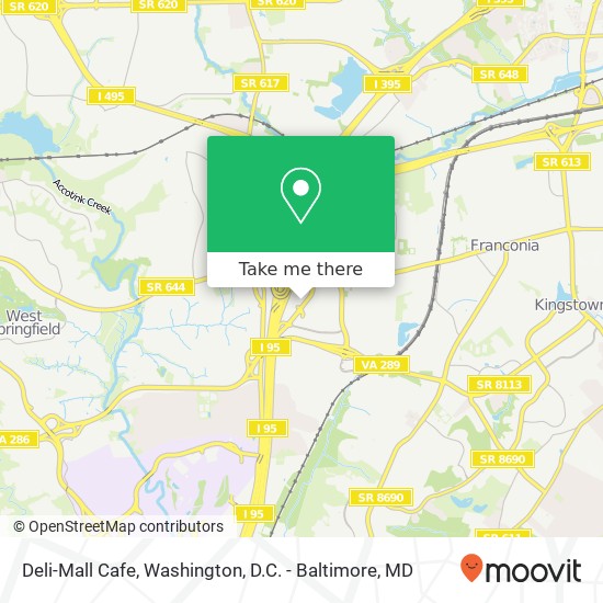 Mapa de Deli-Mall Cafe