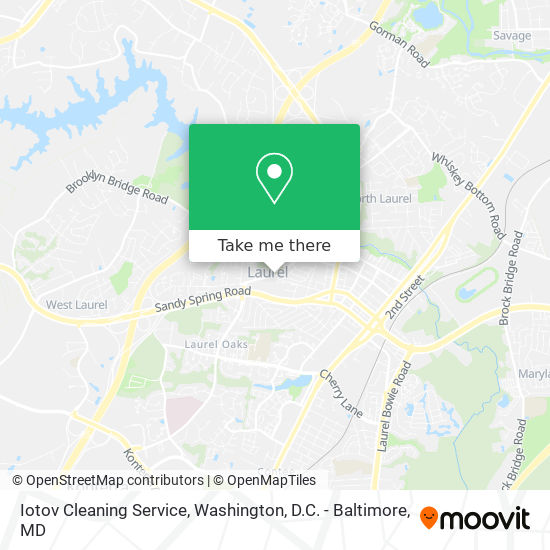 Iotov Cleaning Service map