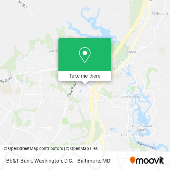 Mapa de Bb&T Bank