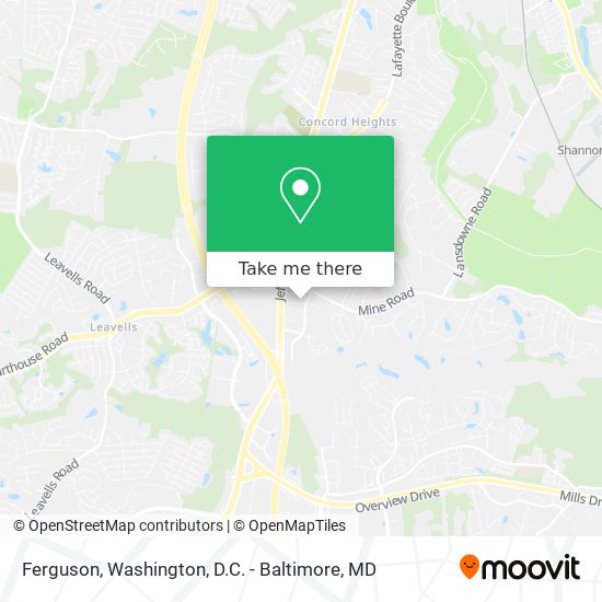 Mapa de Ferguson