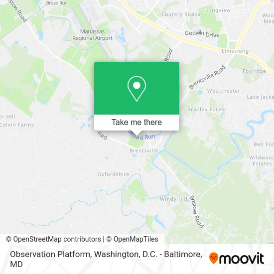 Observation Platform map