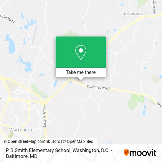 Mapa de P B Smith Elementary School