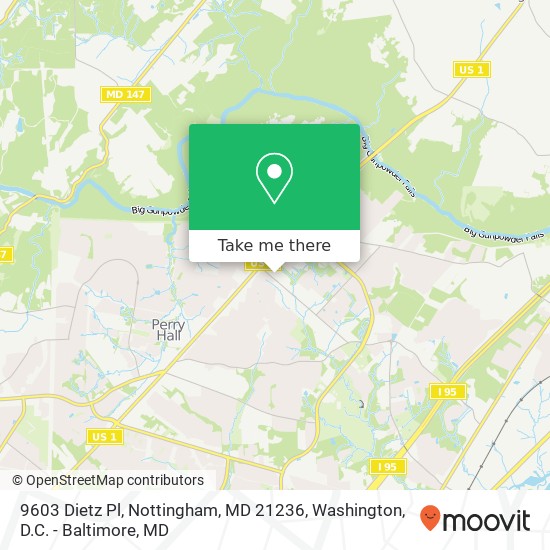 9603 Dietz Pl, Nottingham, MD 21236 map