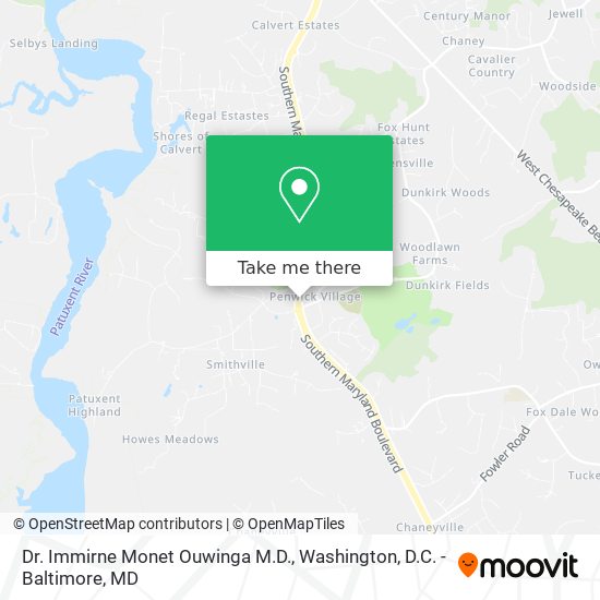 Dr. Immirne Monet Ouwinga M.D. map