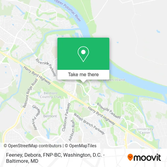 Feeney, Debora, FNP-BC map