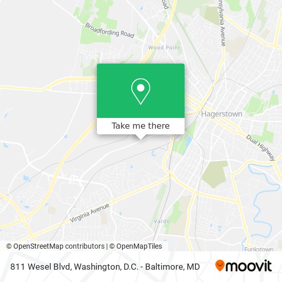 811 Wesel Blvd map