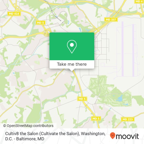 Mapa de Cultiv8 the Salon (Cultivate the Salon)