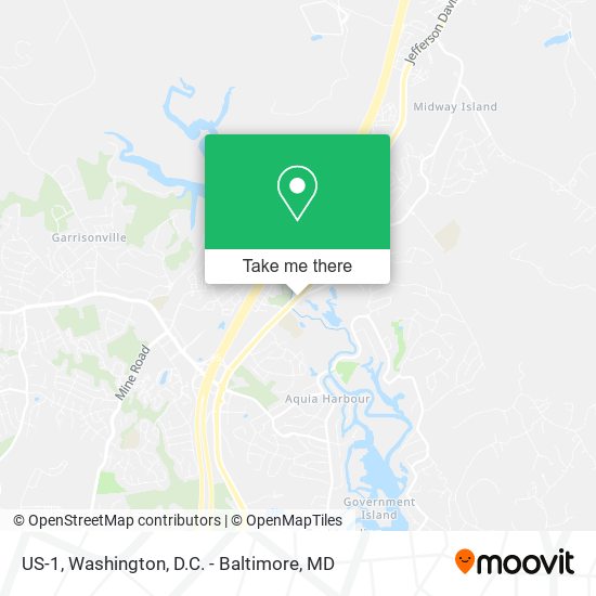 Mapa de US-1, Stafford, VA 22554