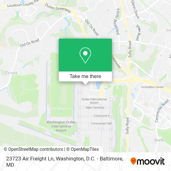 23723 Air Freight Ln map