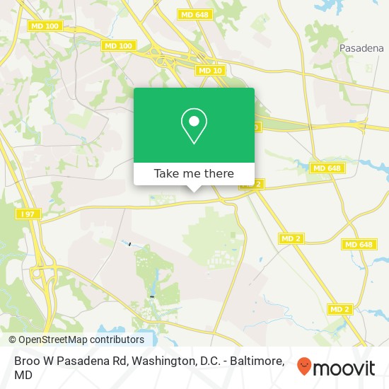 Broo W Pasadena Rd, Millersville, MD 21108 map