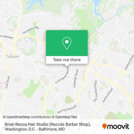 Mapa de Brian Rocca Hair Studio (Rocca's Barber Shop)