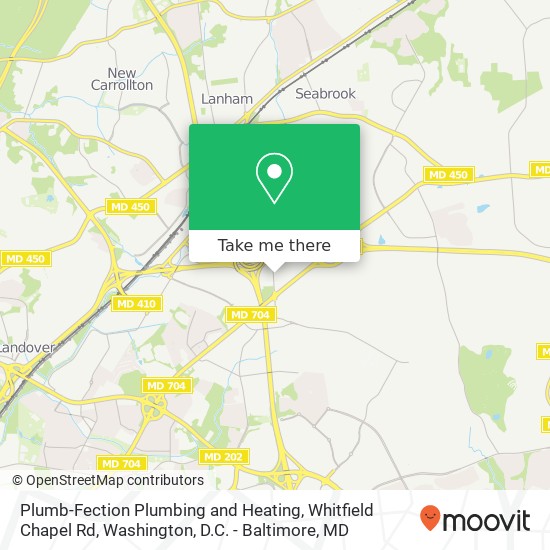 Mapa de Plumb-Fection Plumbing and Heating, Whitfield Chapel Rd