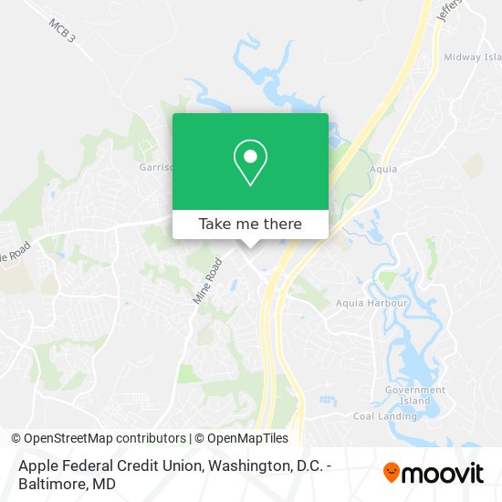 Apple Federal Credit Union map
