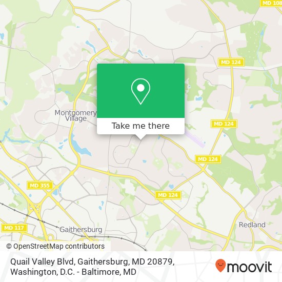 Quail Valley Blvd, Gaithersburg, MD 20879 map