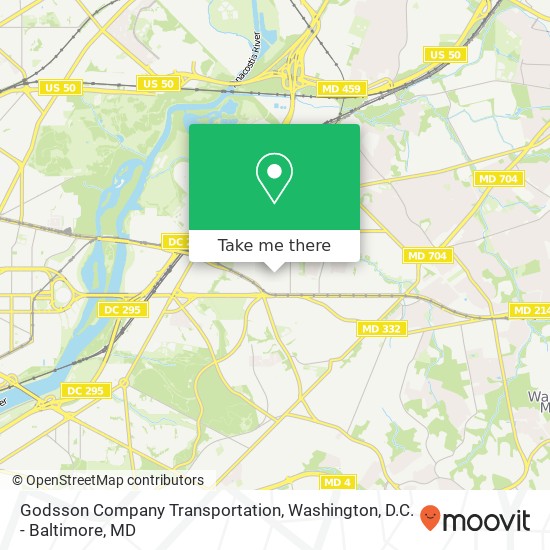 Mapa de Godsson Company Transportation