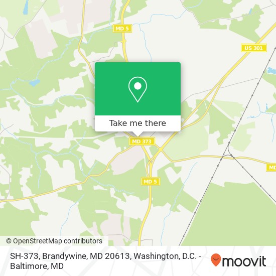 SH-373, Brandywine, MD 20613 map