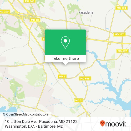 10 Litton Dale Ave, Pasadena, MD 21122 map