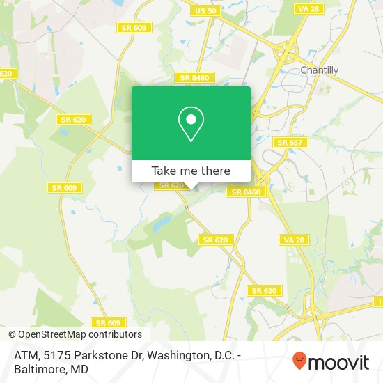Mapa de ATM, 5175 Parkstone Dr