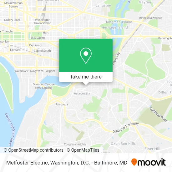 Melfoster Electric map