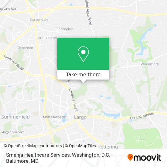 Smanja Healthcare Services map