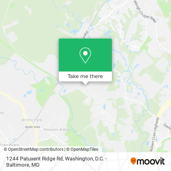 1244 Patuxent Ridge Rd map