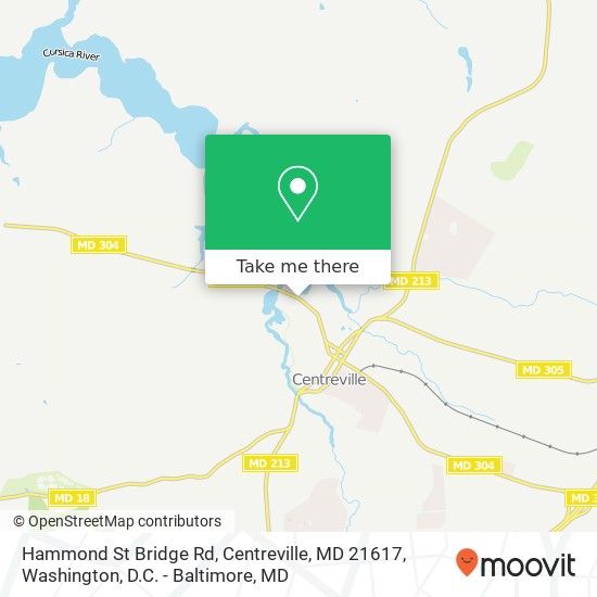Hammond St Bridge Rd, Centreville, MD 21617 map