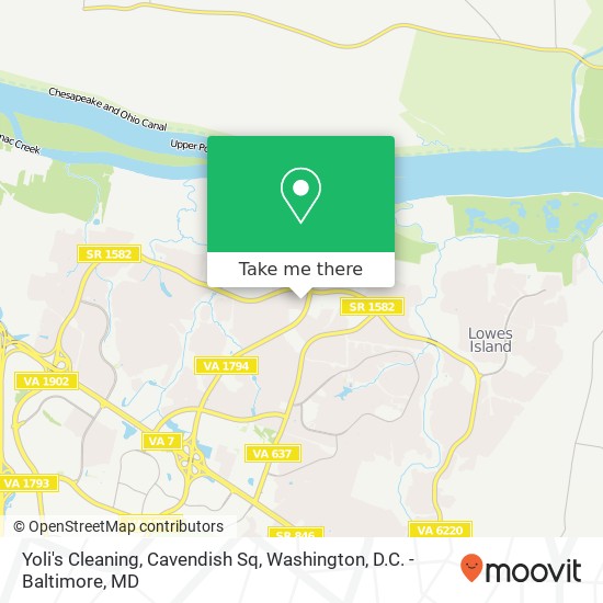 Yoli's Cleaning, Cavendish Sq map