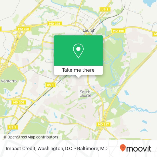 Impact Credit map