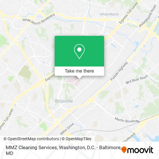 Mapa de MMZ Cleaning Services