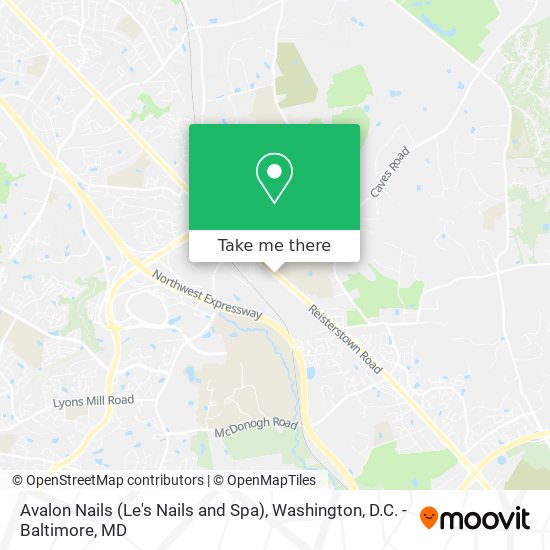 Avalon Nails (Le's Nails and Spa) map