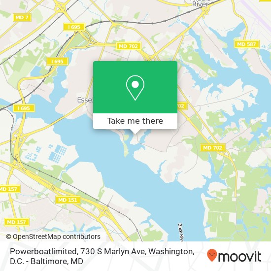 Powerboatlimited, 730 S Marlyn Ave map