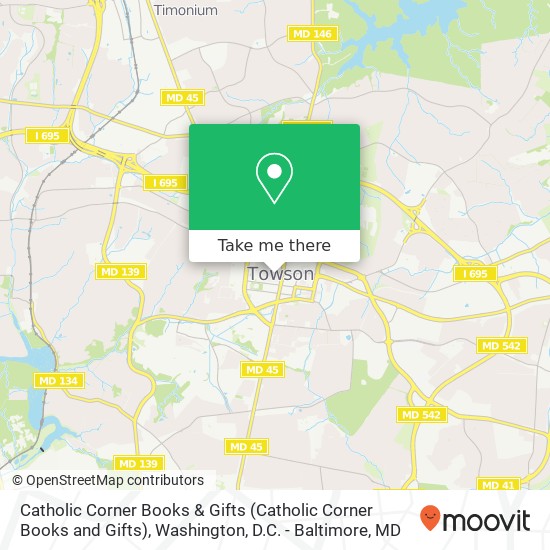 Catholic Corner Books & Gifts map