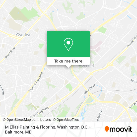 M Elias Painting & Flooring map