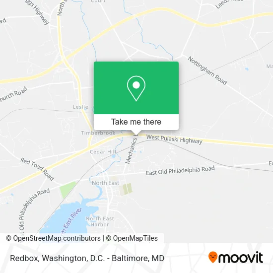 Redbox map