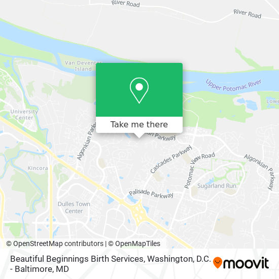 Mapa de Beautiful Beginnings Birth Services