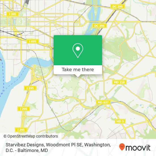 Starvibez Designs, Woodmont Pl SE map
