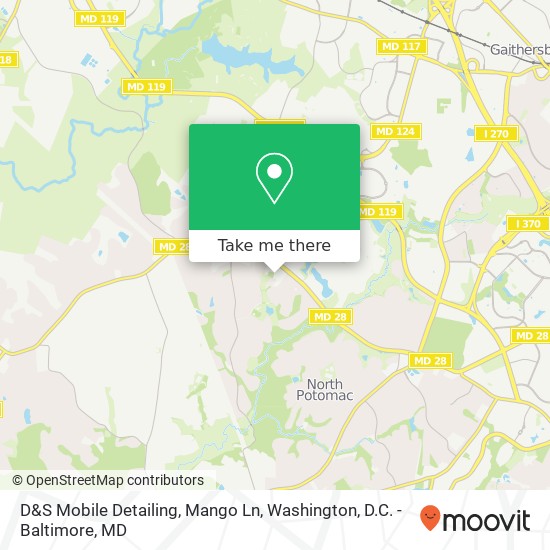 D&S Mobile Detailing, Mango Ln map