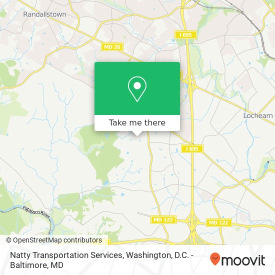Mapa de Natty Transportation Services