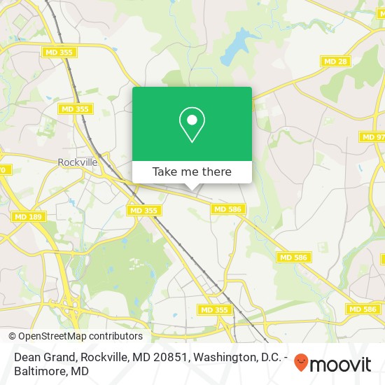 Dean Grand, Rockville, MD 20851 map