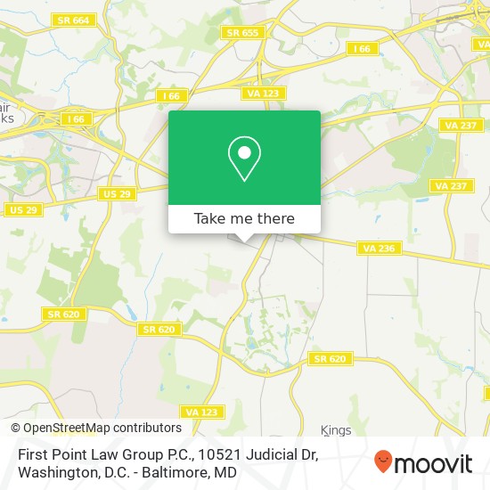 First Point Law Group P.C., 10521 Judicial Dr map