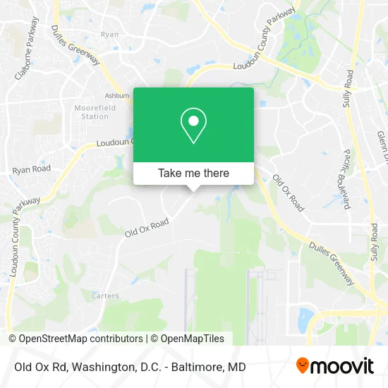 Old Ox Rd map