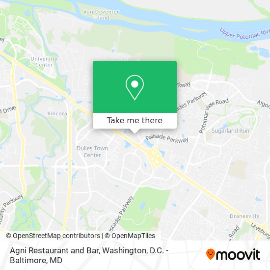 Mapa de Agni Restaurant and Bar