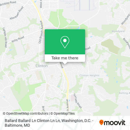 Mapa de Ballard Ballard Ln Clinton Ln Ln