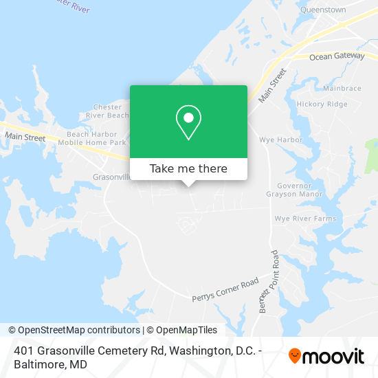401 Grasonville Cemetery Rd map